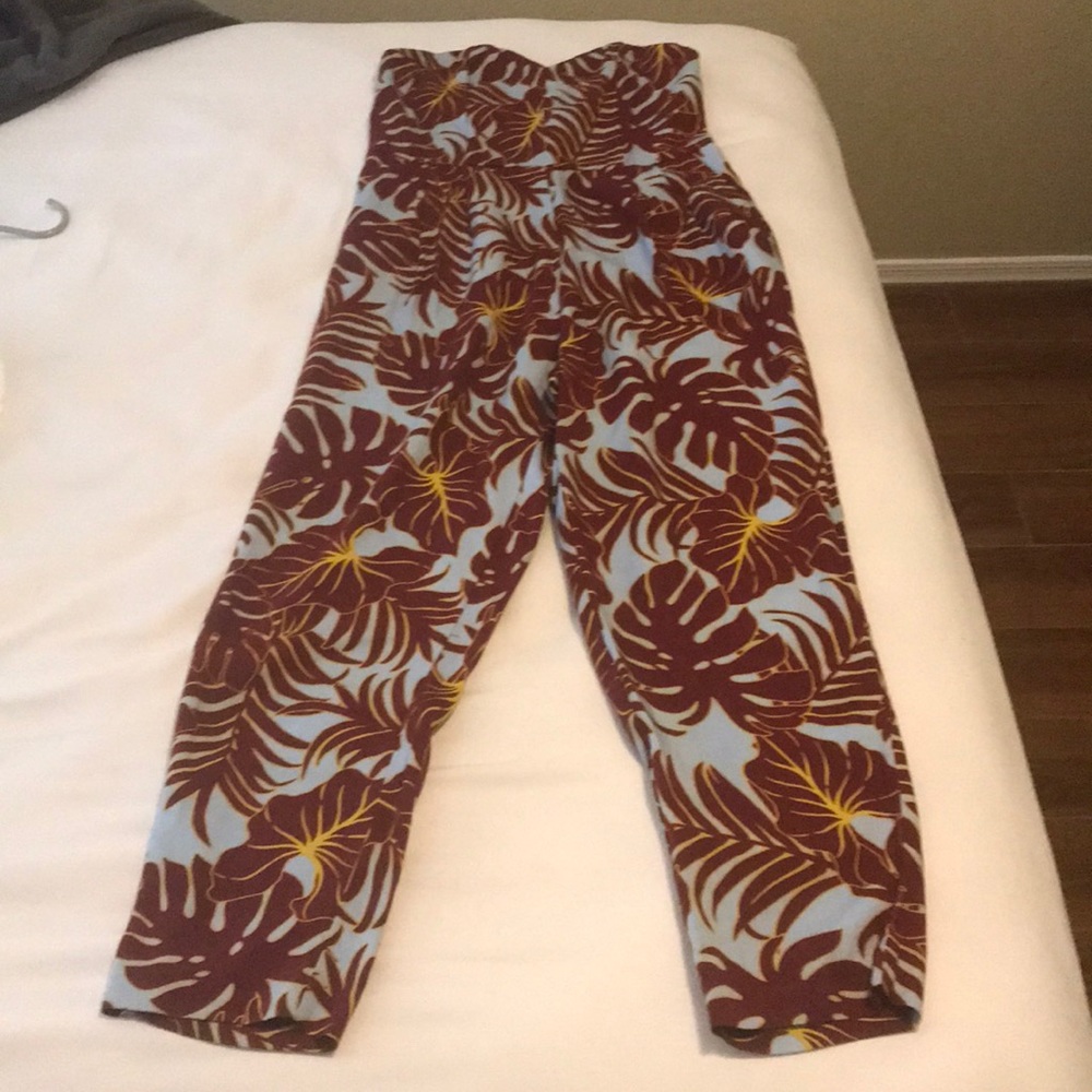 Burgundy jumpsuit